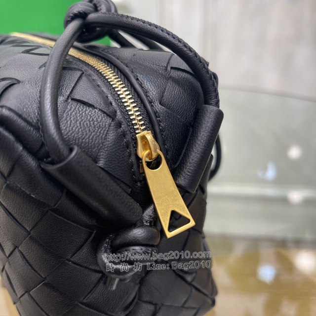 Bottega veneta高端女包 98091 寶緹嘉新款編織小方包 BV經典款手工編織小號肩背女包  gxz1338
